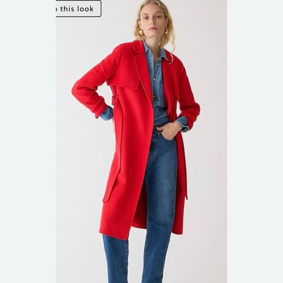 NWT J Crew Harriet Trench Coat